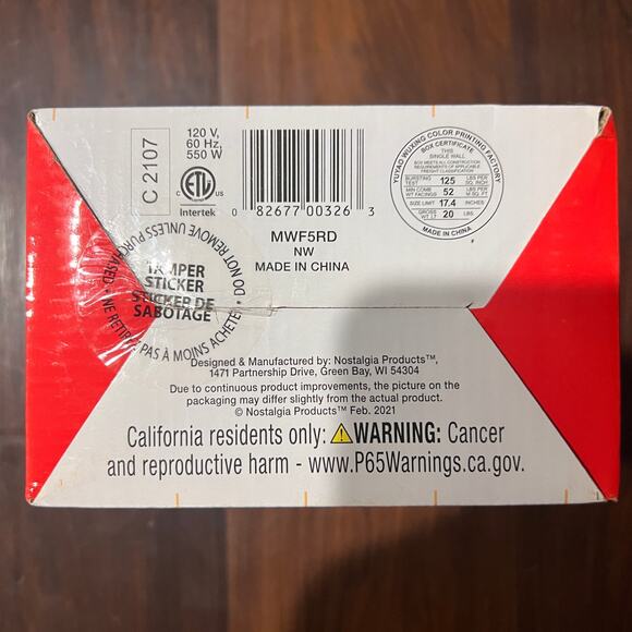 MINI WAFFLE MAKER NOSTALGIA- BRAND NEW - Picture 4 of 4